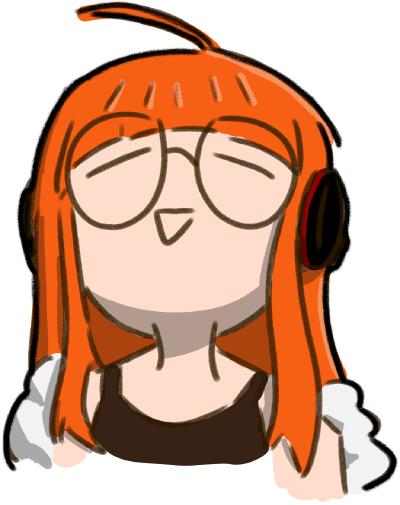 Futaba Sakura giving a relaxed look.
