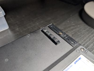 Picture of the bigger foot.