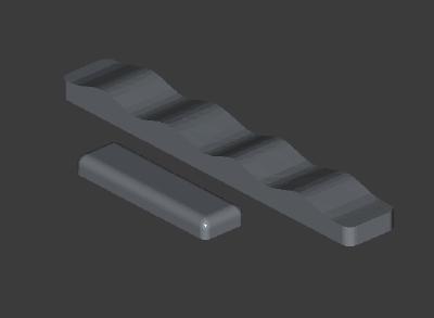 Picture of the 3D models of the feet.