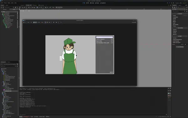 Prototype screenshot from July 2026. The shopkeeper sprite is different and the graphics are unfinished.